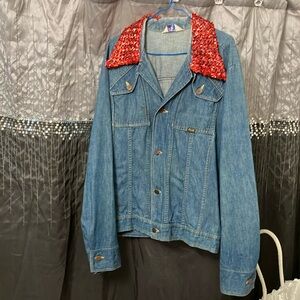 Rare Vintage 60’s WRANGLER Denim Jacket Size: Large